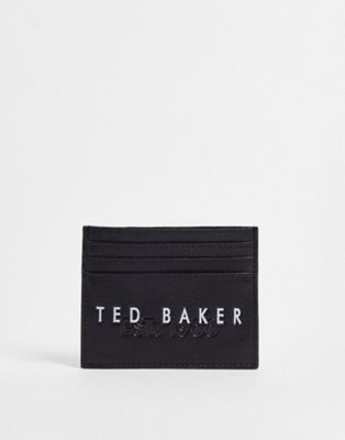 Ted Baker summed logo cardholder in black