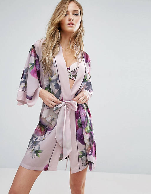 Ted Baker Sunlit Floral Kimono | ASOS
