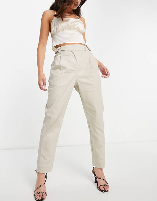 Ted Baker tailored trousers in stone