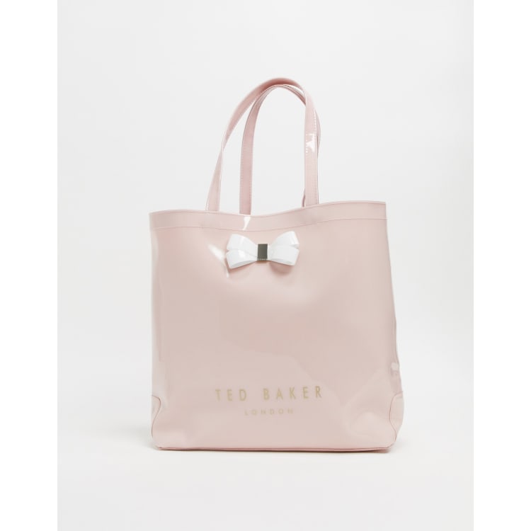 rekruut revolutie medaillewinnaar Ted Baker - Tas met strik en logo in roze | ASOS