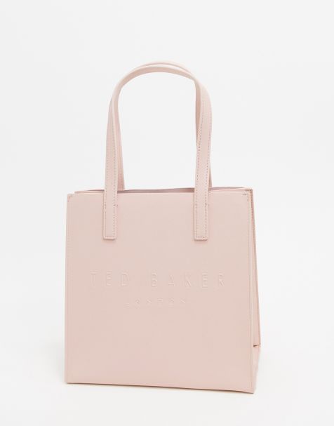 Ted Baker – Tasche mit kleinem Logo und Schraffurmuster