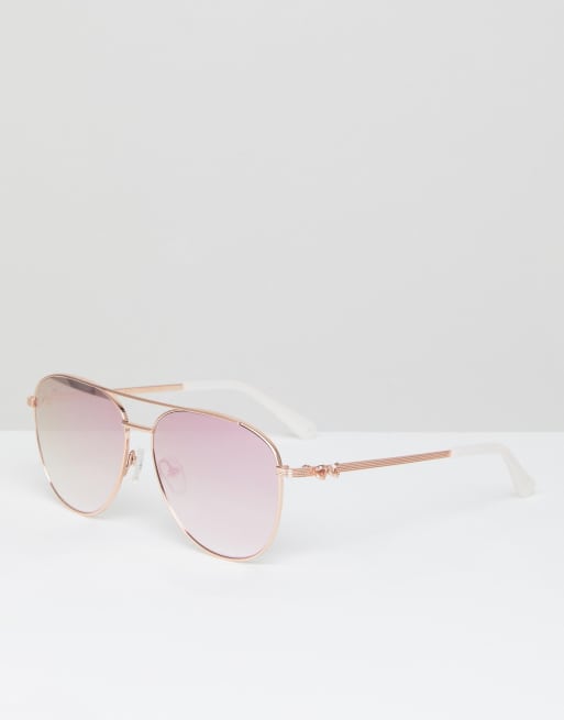 Ted baker sale sunglasses rose gold