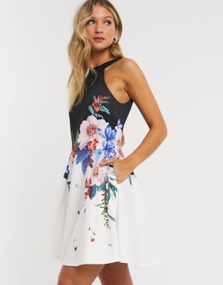 ted baker dress white floral