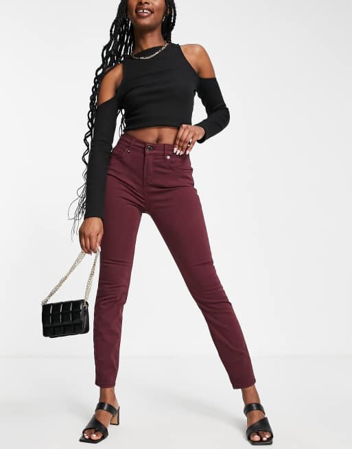 Ted Baker - Tomatie - Skinny jeans met halfhoge taille in bruin