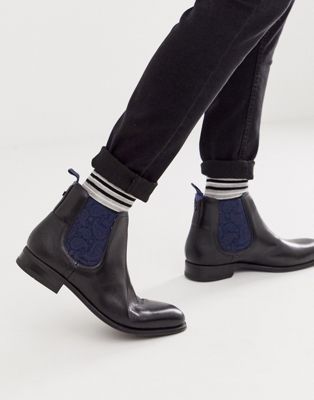 Ted Baker travic chelsea boots black 
