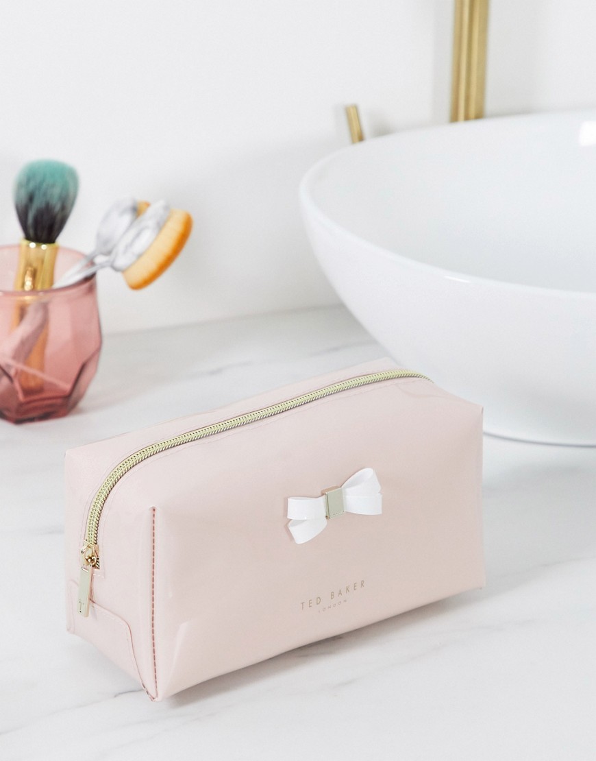 Ted Baker - Trousse con fiocco rosa