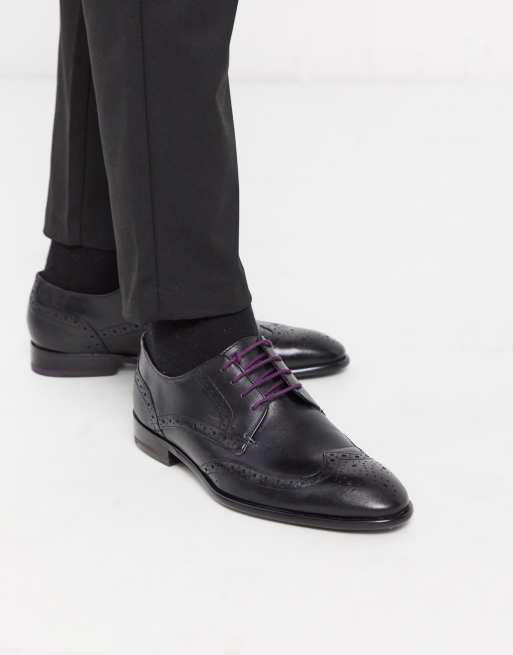 Ted Baker trvss brogue in black