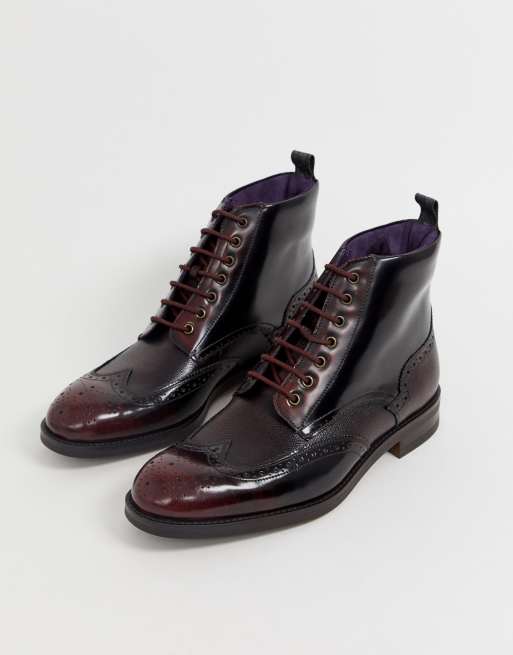 Ted baker 2024 burgundy boots