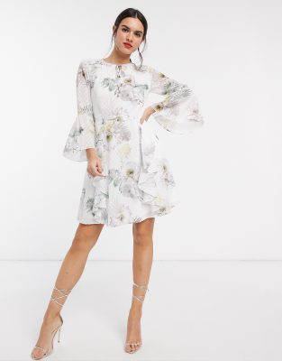 ted baker burnout dress