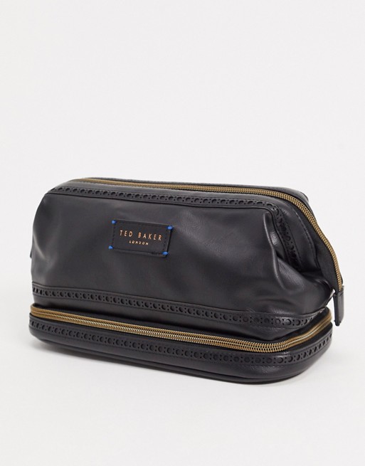 Ted Baker cable clobber bag in brogue
