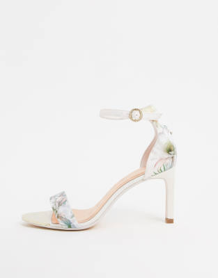 pale pink heeled sandals