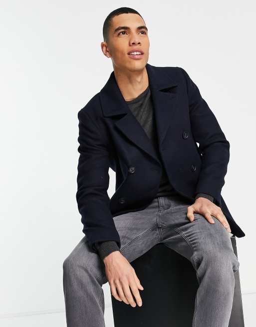 Ted baker wool on sale peacoat