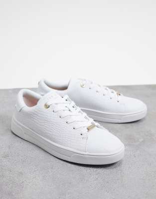 Ted Baker zennco croc minimal trainers 