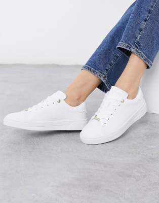 Ted Baker zennco croc minimal trainers 