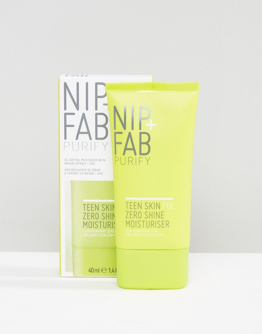 Teen Skin Zero Shine Moisturiser fra NIP+FAB-Ingen farve