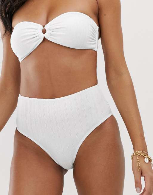 Bandeau-bikinisæt med struktur fra Vero Moda, 3 af 3