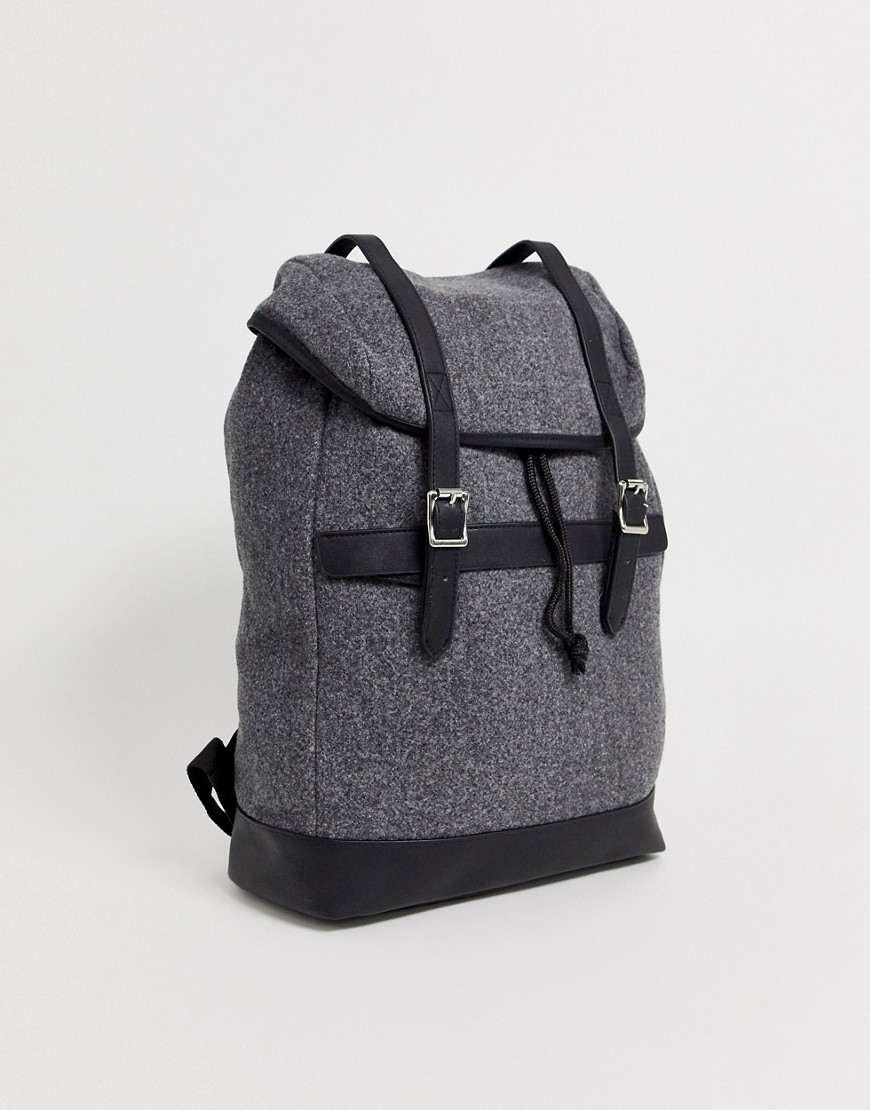 фото Темно-серый рюкзак asos design