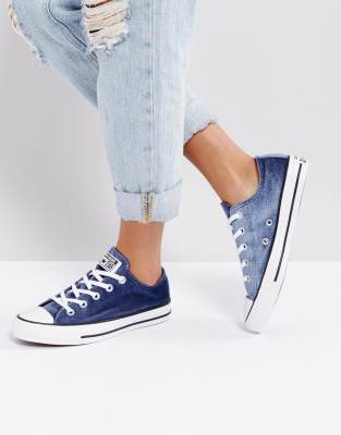 Кеды Converse Chuck Taylor синие женские