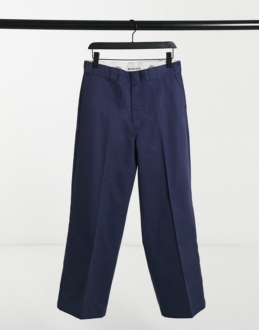 фото Темно-синие брюки с широкими штанинами dickies winnsboro-темно-синий