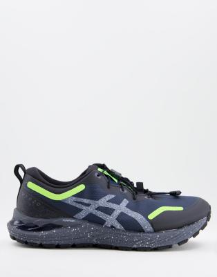 Бег Темно-синие кроссовки Asics Running Gel-Cumulus 23-Темно-синий