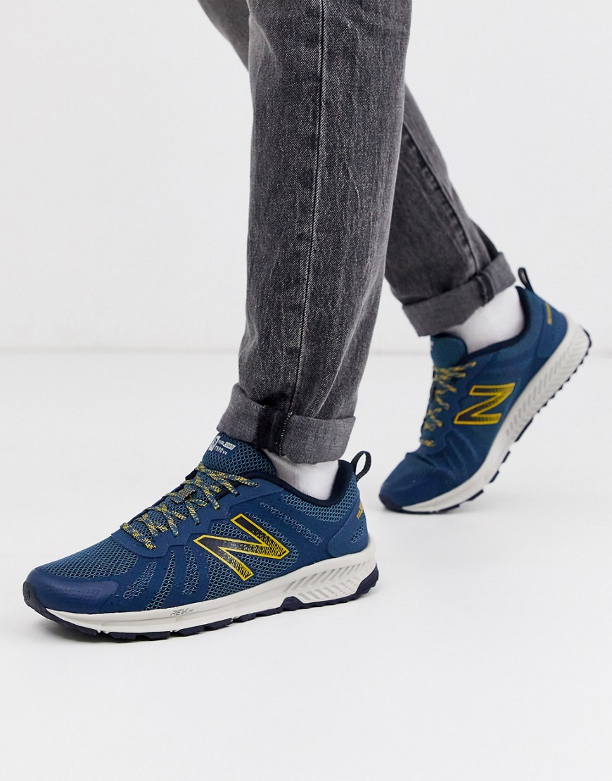 фото Темно-синие кроссовки для бега new balance 590-темно-синий