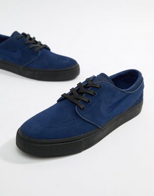 Темно-синие замшевые кроссовки Nike SB Zoom Stefan Janoski 333824-421 | ASOS