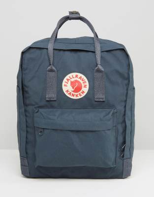 фото Темно-синий рюкзак fjallraven kanken 16l