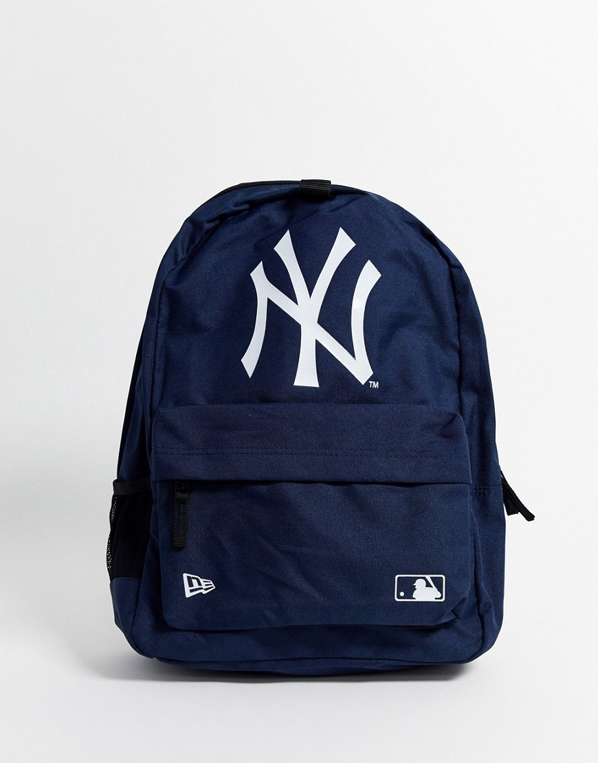 фото Темно-синий рюкзак с логотипом команды mlb ny от new era