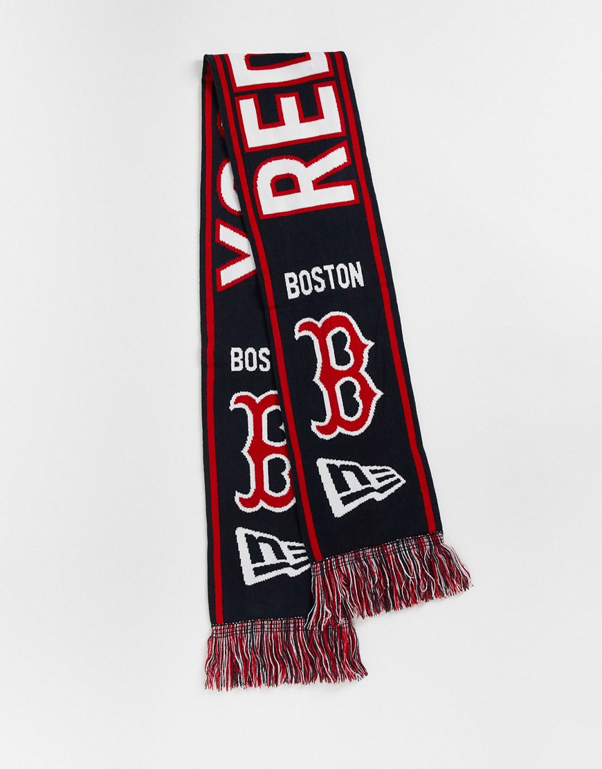 фото Темно-синий шарф new era boston red sox