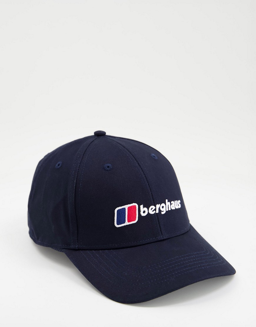 фото Темно-синяя кепка с логотипом berghaus recognition-темно-синий