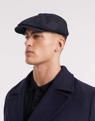Темно-синяя кепка Ted Baker-Темно-синий