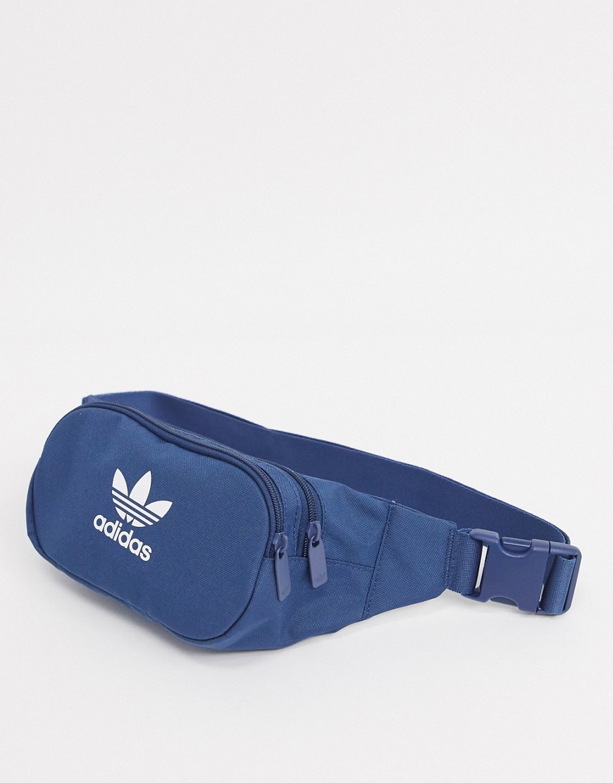 фото Темно-синяя сумка-кошелек на пояс adidas originals-темно-синий