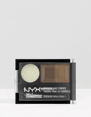 фото Тени для бровей nyx professional makeup-коричневый цвет