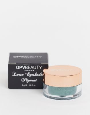 фото Тени для век opv beauty – abundant loose pigment (teal)-зеленый цвет