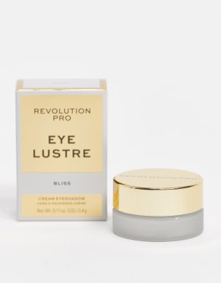 фото Тени для век revolution pro eye lustre cream eyeshadow pot - bliss-серебристый