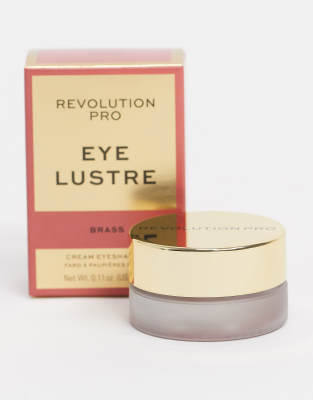 фото Тени для век revolution pro eye lustre cream eyeshadow pot - brass-медный