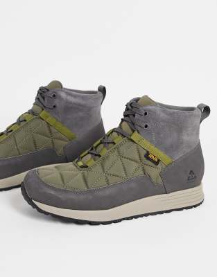 Teva Ember Commute hiker boots in grey leather