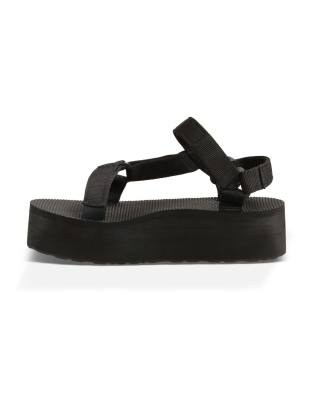 tevas black platform