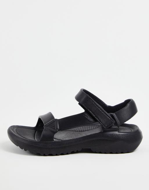 Teva Hurricane Drift Sandal In Black Asos