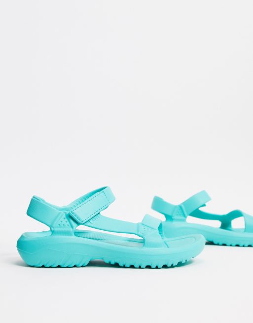 Teva Hurricane Drift sandals in turquoise ASOS