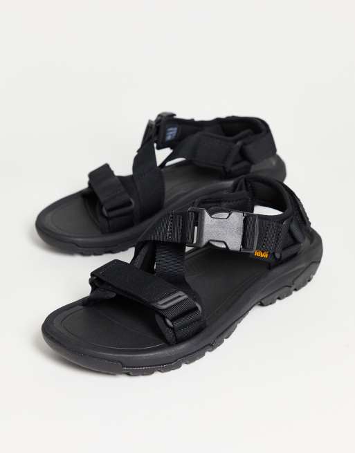 Teva Hurricane verge sandals in black | ASOS