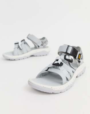 grey teva sandals