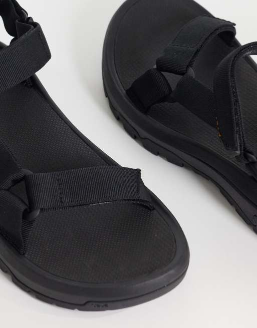 Teva Hurricane XLT sandals in black, 2 of 4