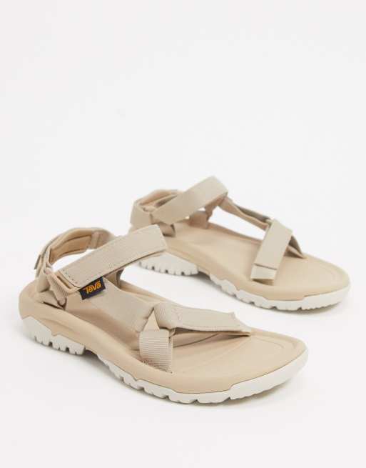 Beige store teva sandals