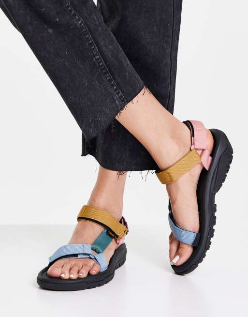 Teva Hurricane XLT2 sandals in light multi ASOS