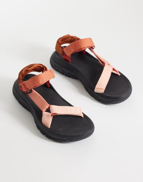 Teva Hurricane XLT3 sandals in orange - view 1