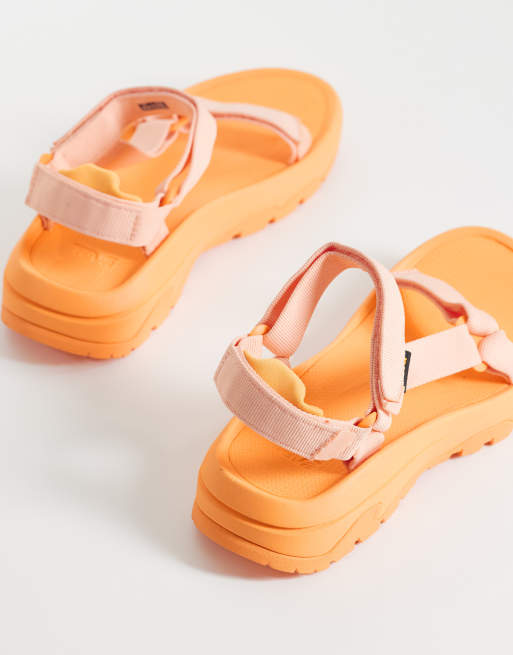 Teva Hurricane XLT3 sandals in peach, 4 of 4