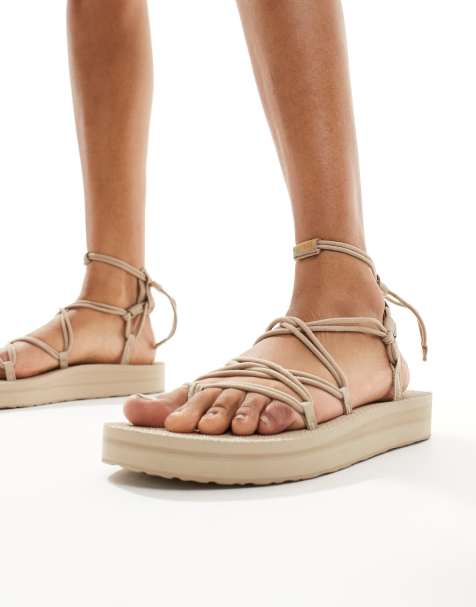 Teva Infinity midform sandals in beige