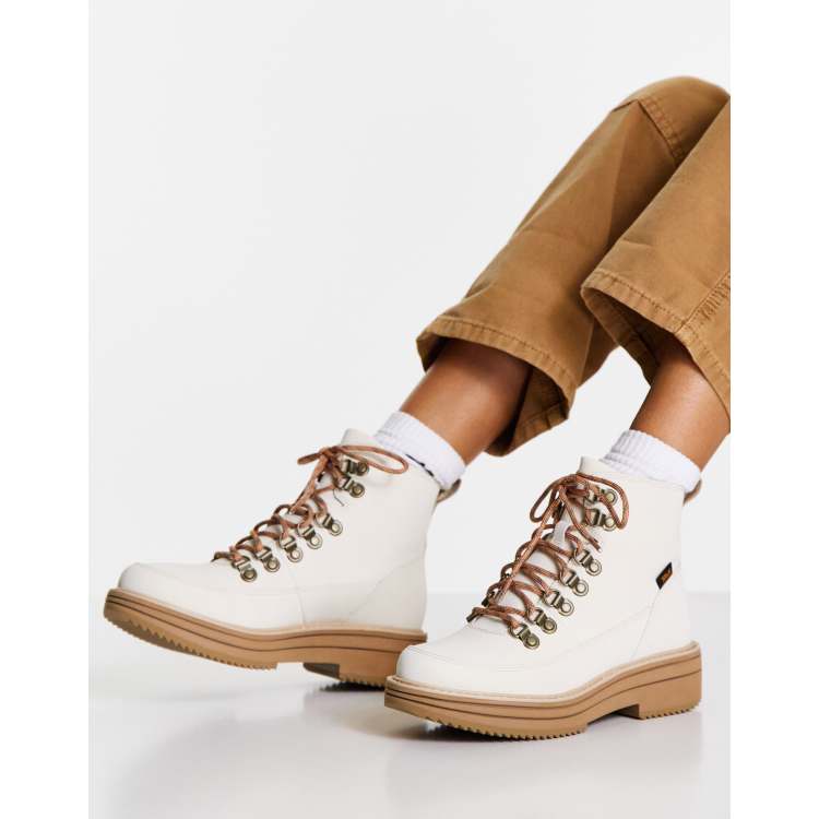 White shop hiker boot