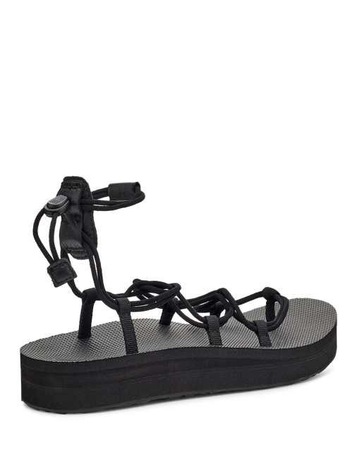 Teva Midform Infinity chunky strappy sandals in black